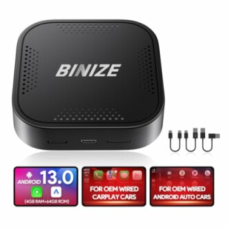 Binize Wireless CarPlay Android Auto